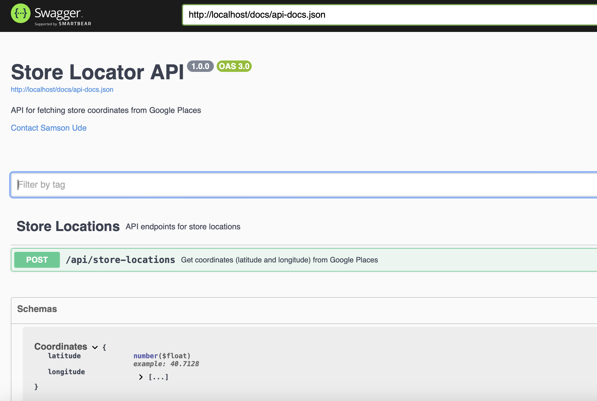 Building a Store Locator API with Laravel Sail (Docker) and Swagger